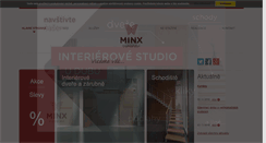 Desktop Screenshot of minx-sapeli.cz